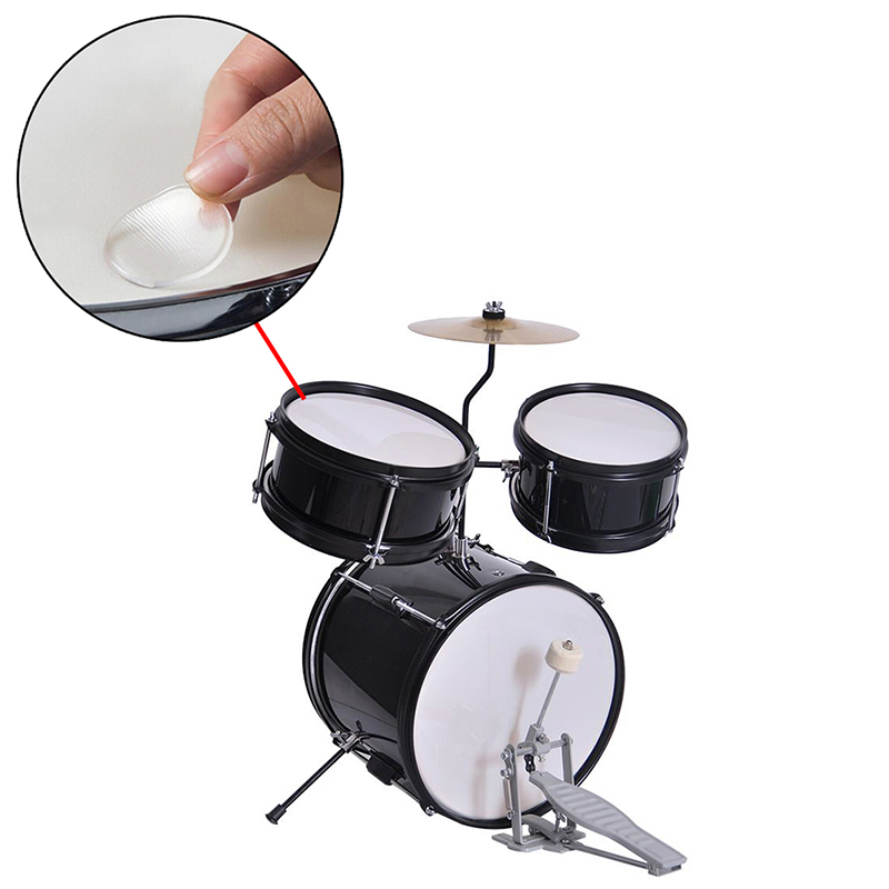 Drum Practice Pad - {YY28} 6 قطعة طبل جل السيليكون