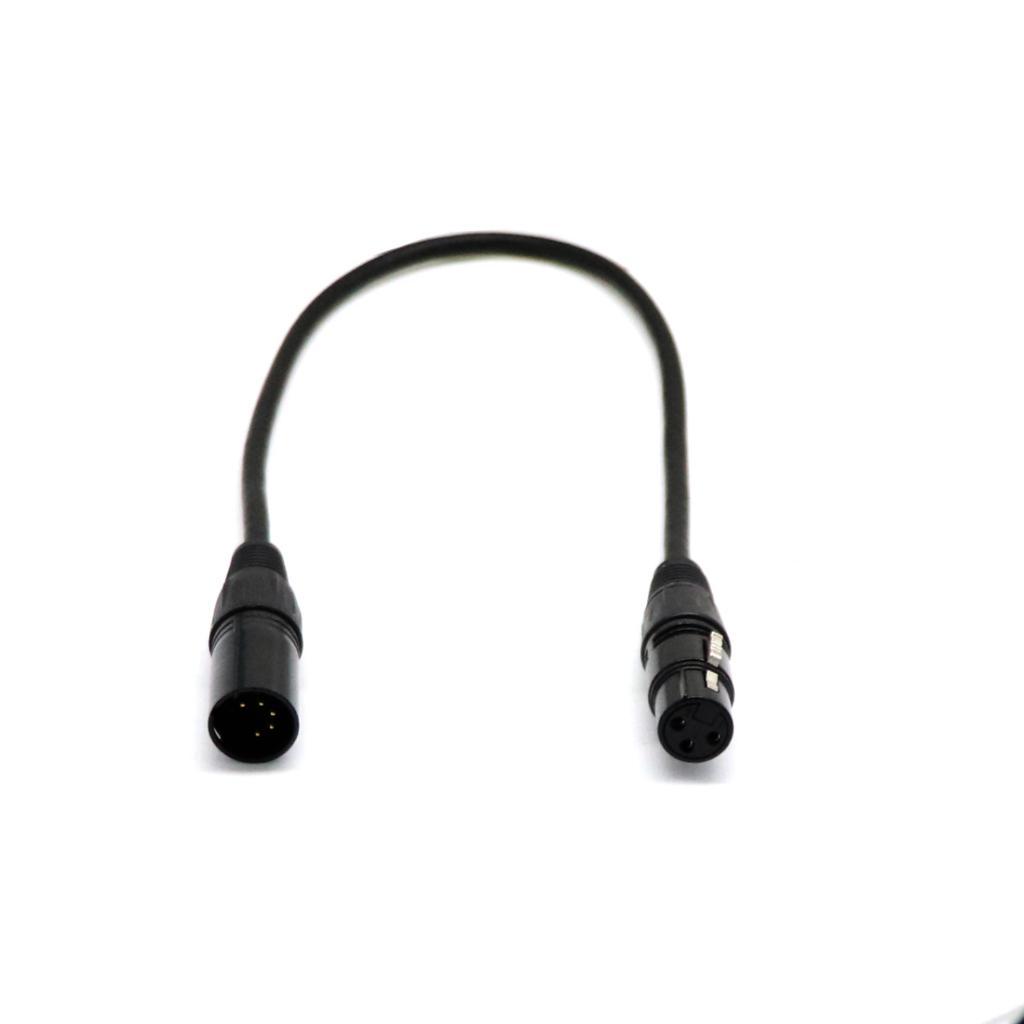 Cable Xlr Balanced - محول تحكم بإضاءة المسرح DMX مع