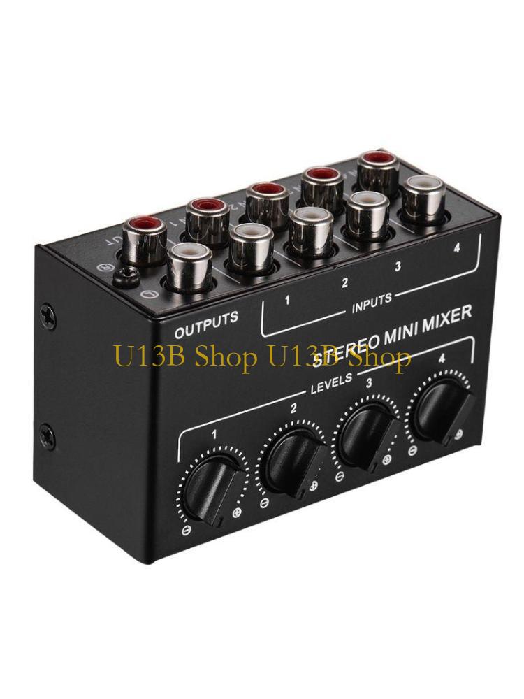 Audio And Music Splitter - U13B 4-قناة السلبي خلاط صغير خلاط