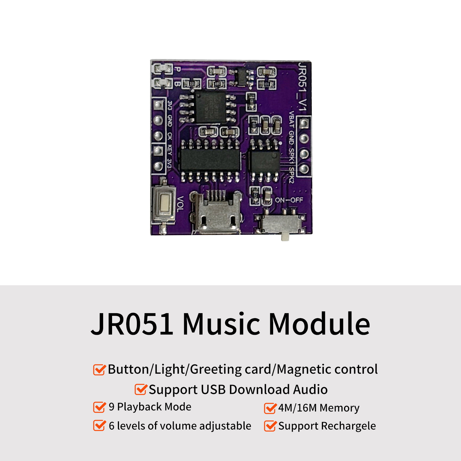 Download Audio Music Player - وحدة صوت موسيقية مع تنزيل USB