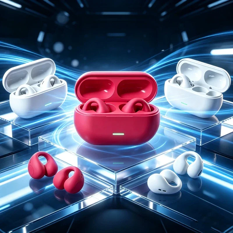 Audio Music Apple - سماعة بلوتوث T75 5.3 لاسلكية بتقنية