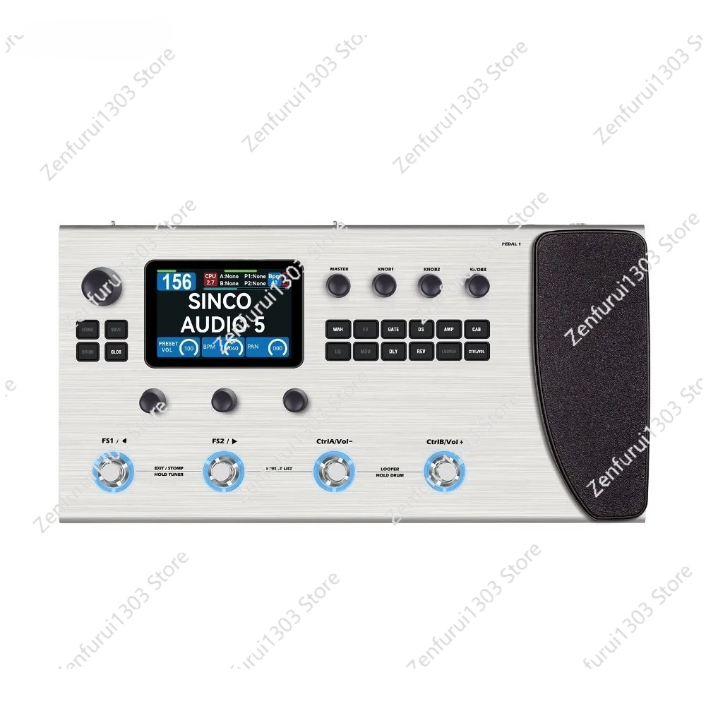 Looper Pedal Guitar - M-VAVE MK-300 دواسة جيتار/جهير متعددة الوظائف