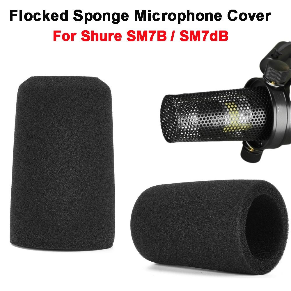 Shure Mic Sm7B - غطاء ميكروفون بديل من الإسفنج المخملي