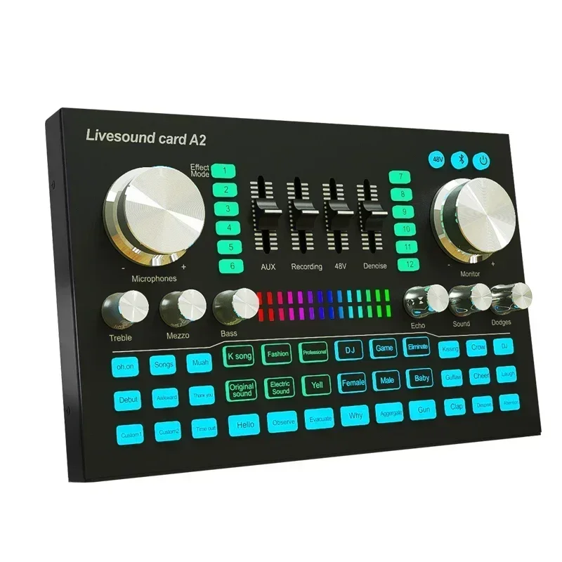 Audio Music Sound - بطاقة صوت A2، بطاقة صوت حية،
