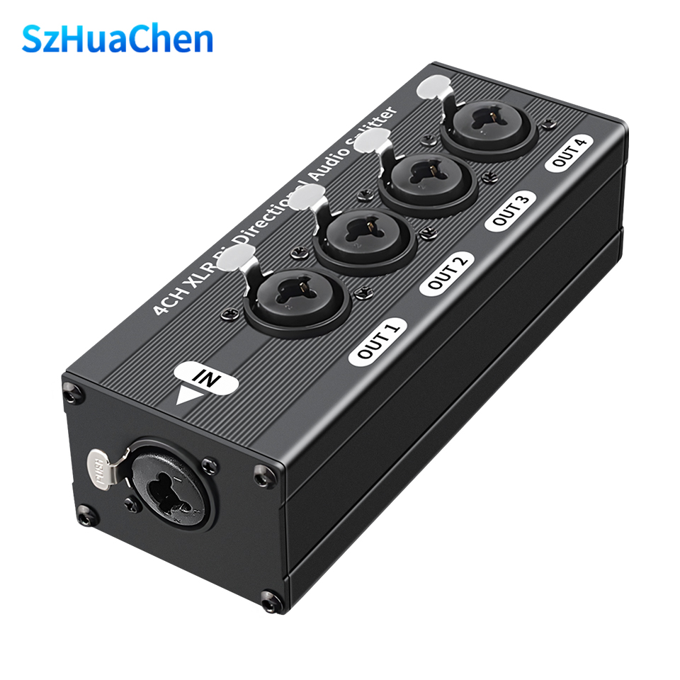 Cable Xlr Balanced - صندوق تقسيم إشارة صوتية متوازنة XLR