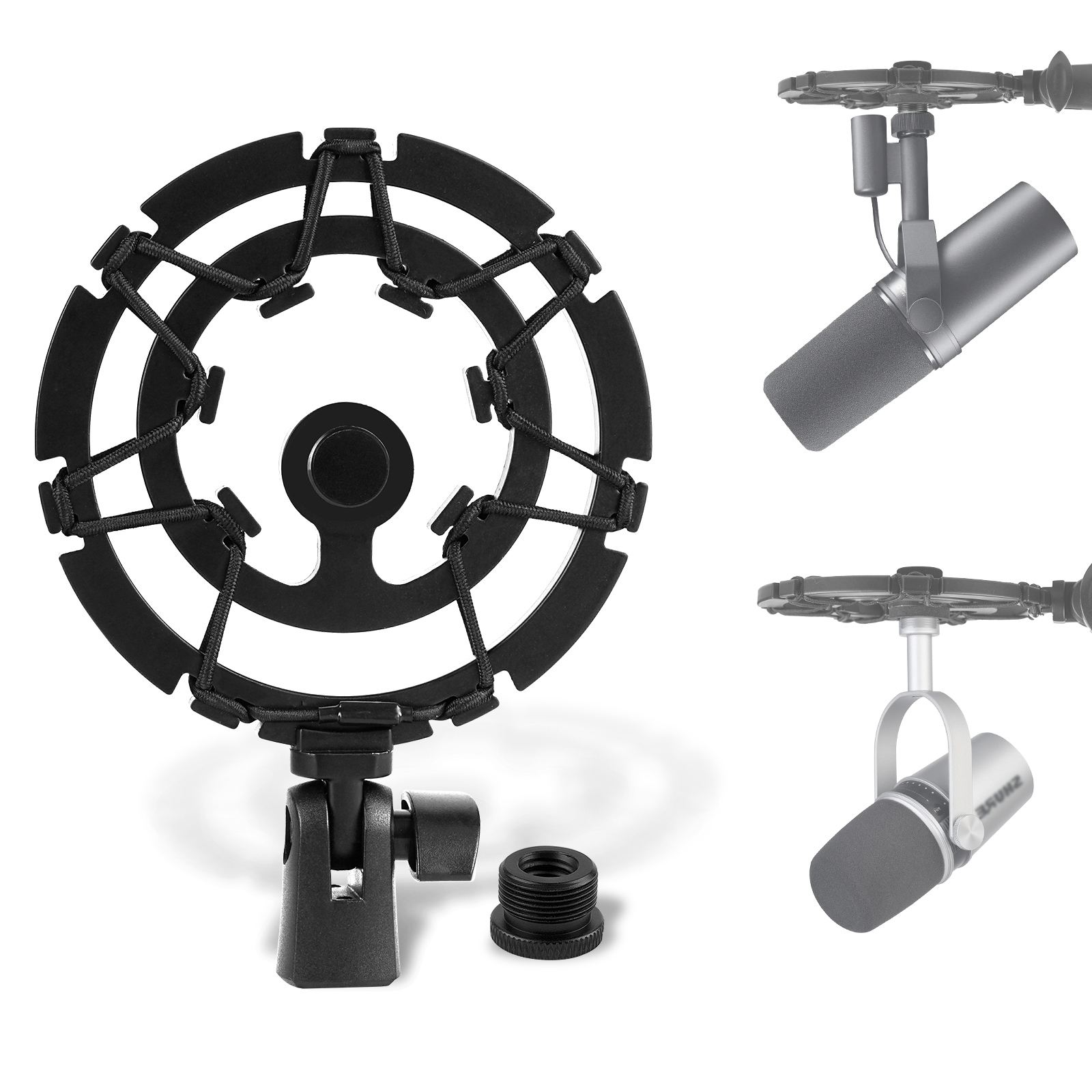 Shure Mic Sm7B - حامل ميكروفون مضاد للاهتزاز من Geekria