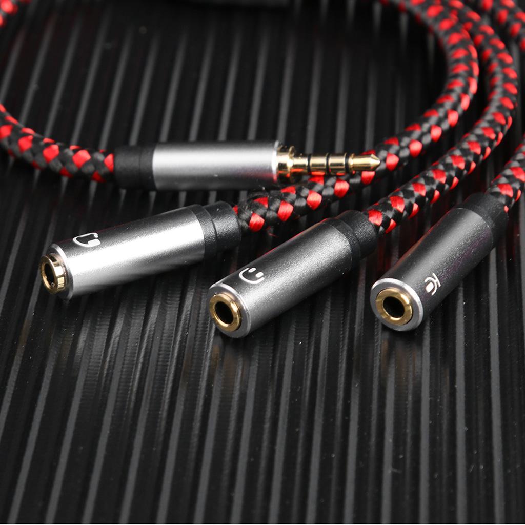 Audio And Music Splitter - كابل صوت Aux Splitter 3.5 ملم