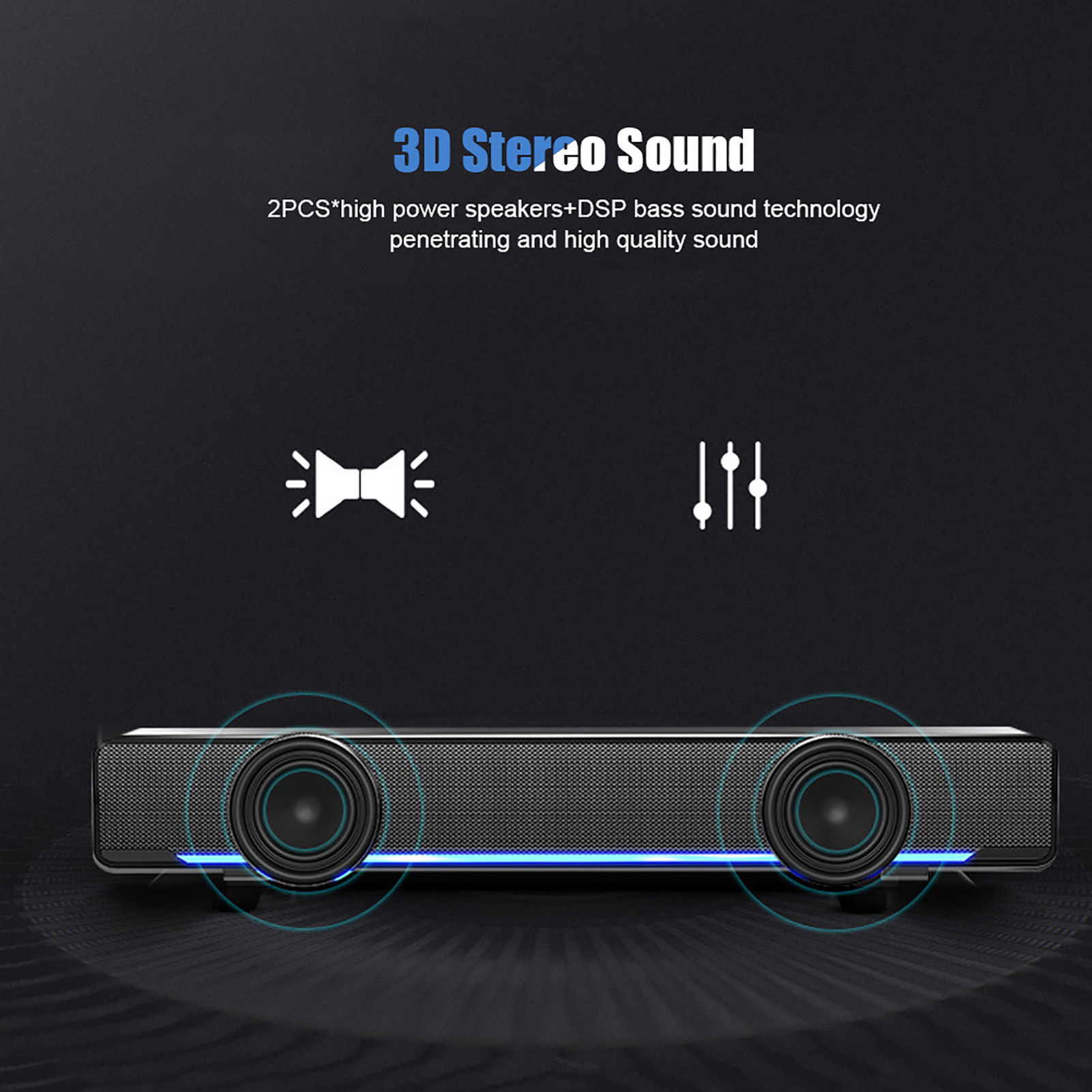 مكبرات الصوت المحمولة USB السل - مراجعة Audio Music Center وسعره