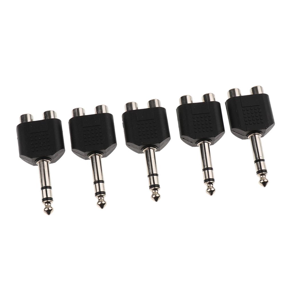 كابل مقسم الصوت 6.5 ملم إلى RC - مراجعة Audio And Music Splitter وسعره