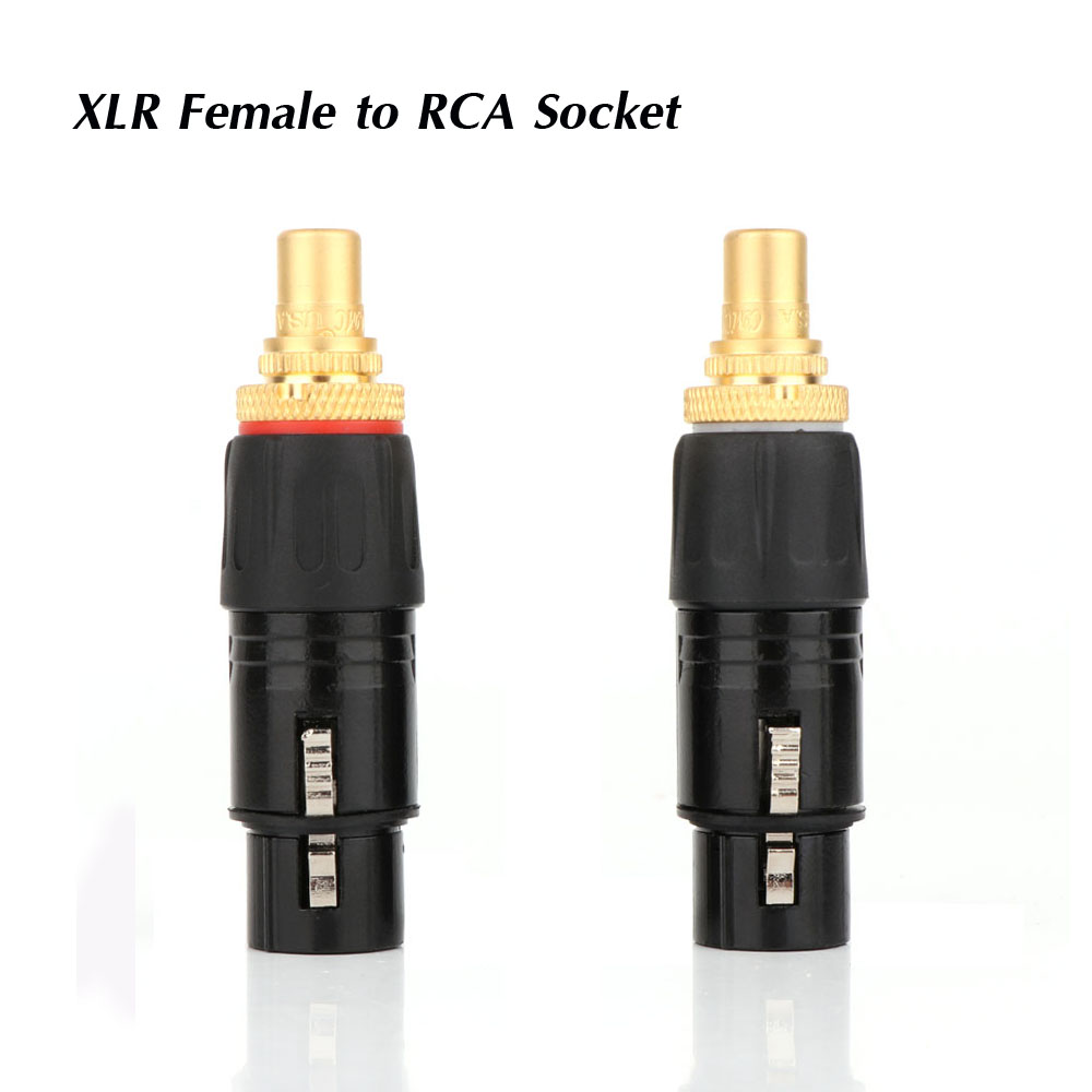 2 قطعة NEUTRIK XLR ذكر إلى RCA - مراجعة Cable Xlr Balanced وسعره