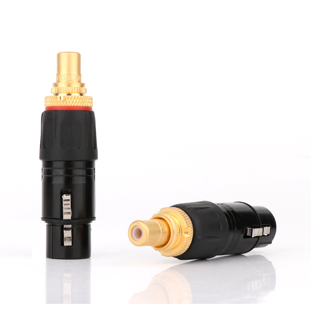 2 قطعة NEUTRIK XLR ذكر إلى RCA - مراجعة Cable Xlr Balanced وسعره