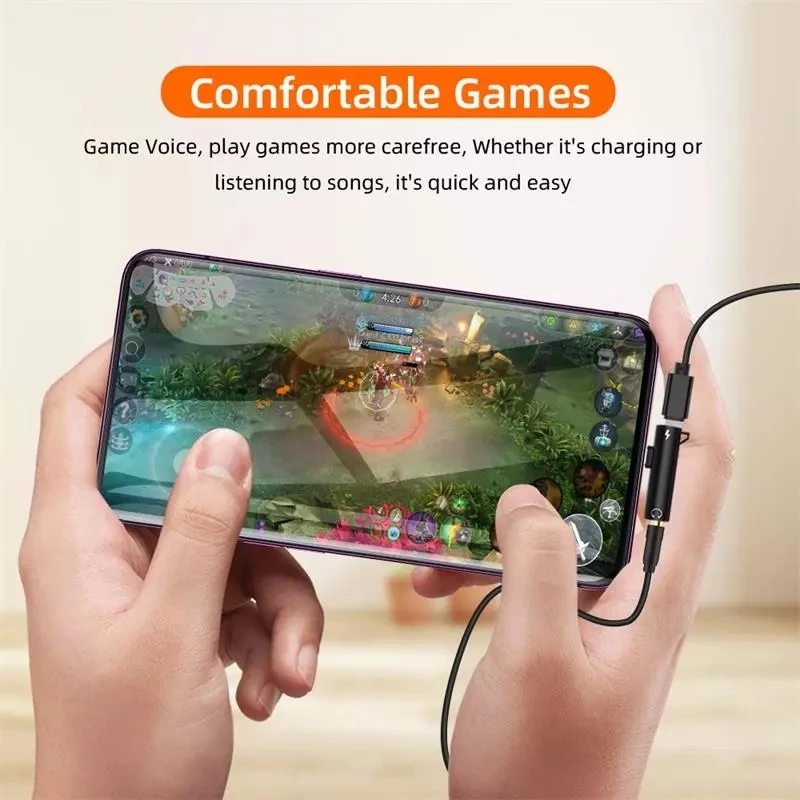 2 In1 محول الفاصل آيفون 14 13  - مراجعة Audio And Music Splitter وسعره