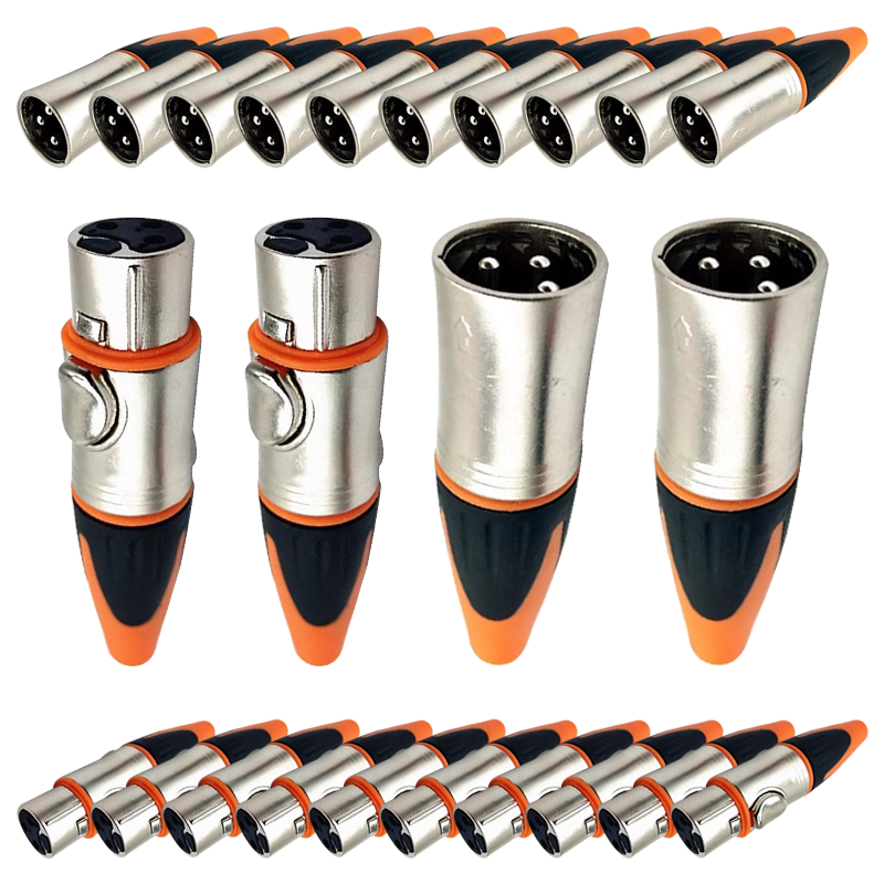 سدادة XLR معدنية مقاومة للماء  - مراجعة Cable Xlr Balanced وسعره