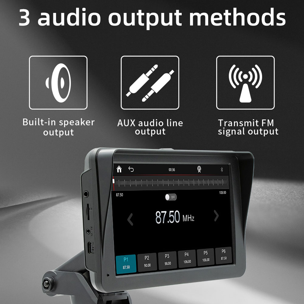شاشة لمس HD لاسلكية 7 بوصة لتش - مراجعة Audio Music Only وسعره