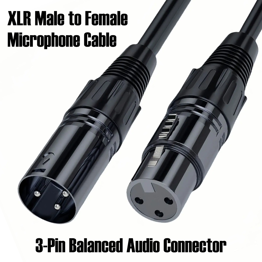 كابل صوت متوازن XLR ثلاثي الأط - مراجعة Cable Xlr Balanced وسعره