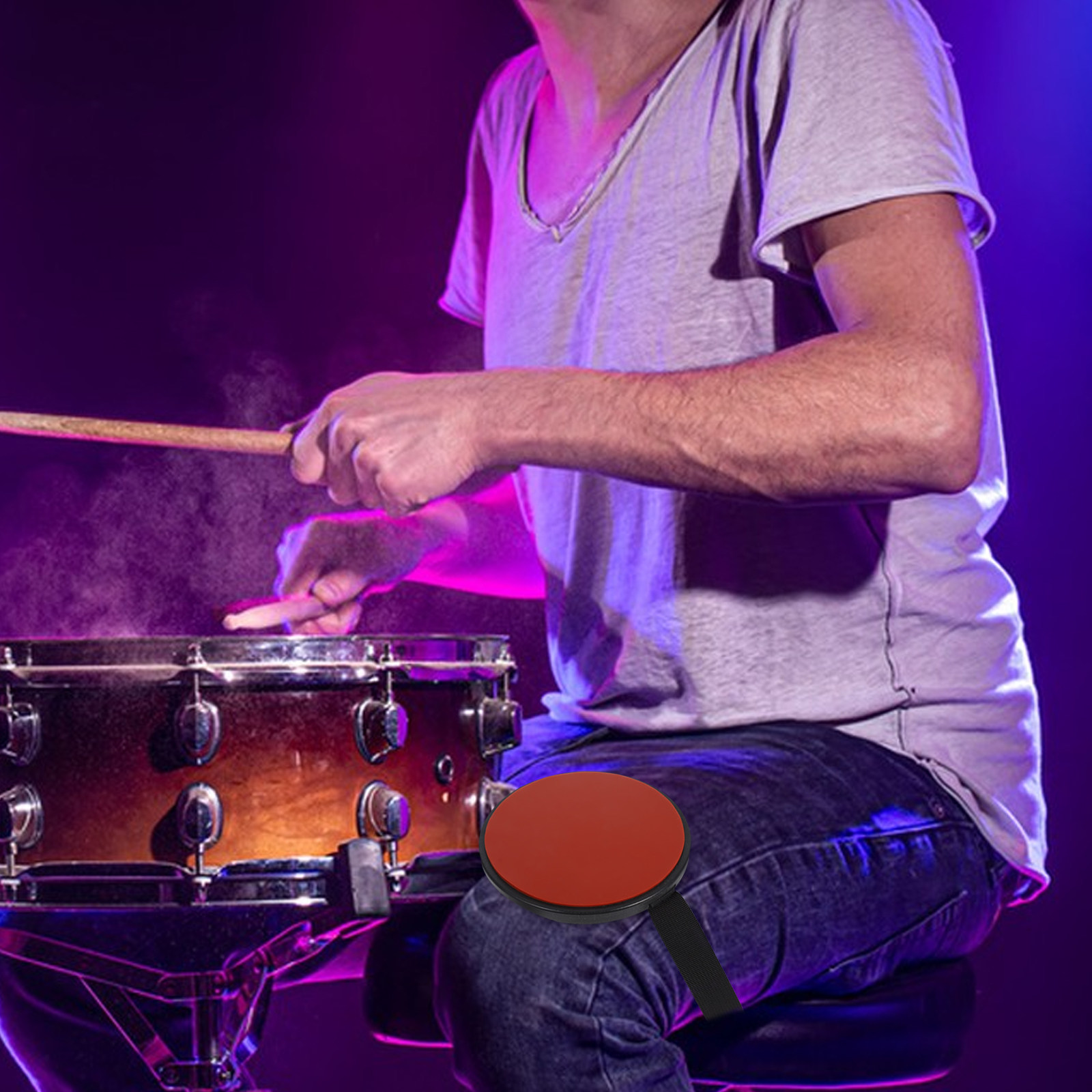 وسادة تدريب طبول صامتة قابلة ل - مراجعة Drum Practice Pad وسعره