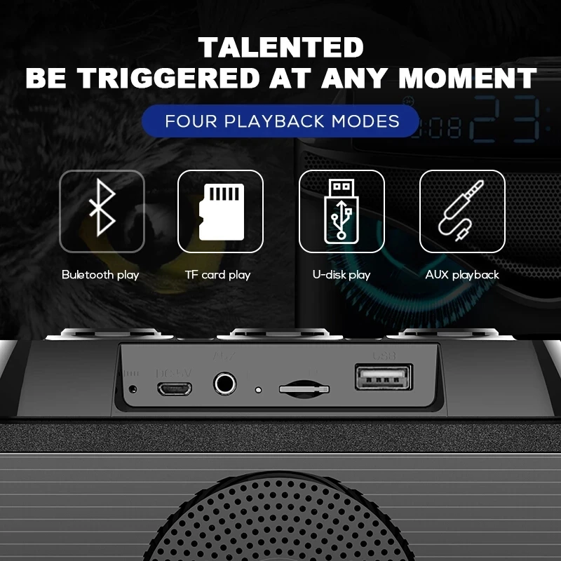 مكبر صوت لاسلكي متعدد الوظائف  - مراجعة Audio Music Center وسعره