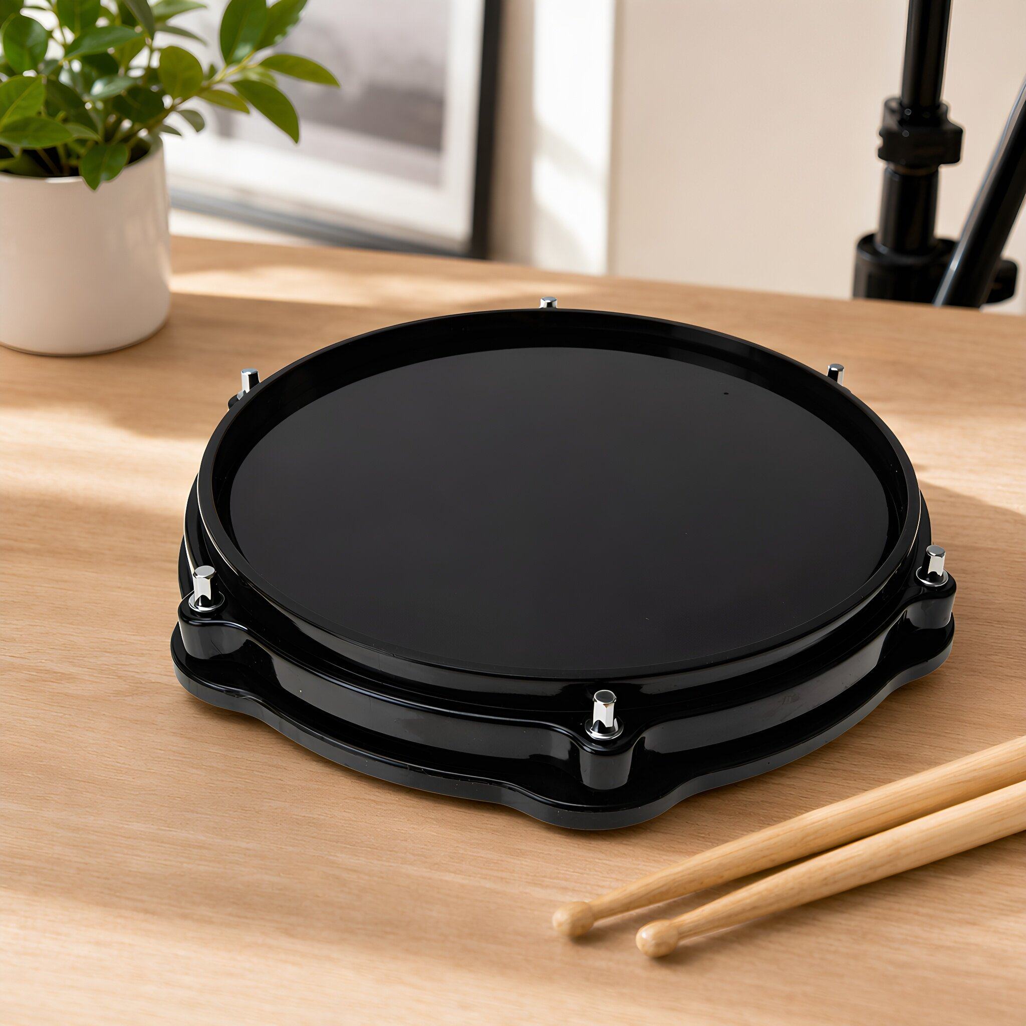 وسادة تدريب على الطبول الصامتة - مراجعة Drum Practice Pad وسعره
