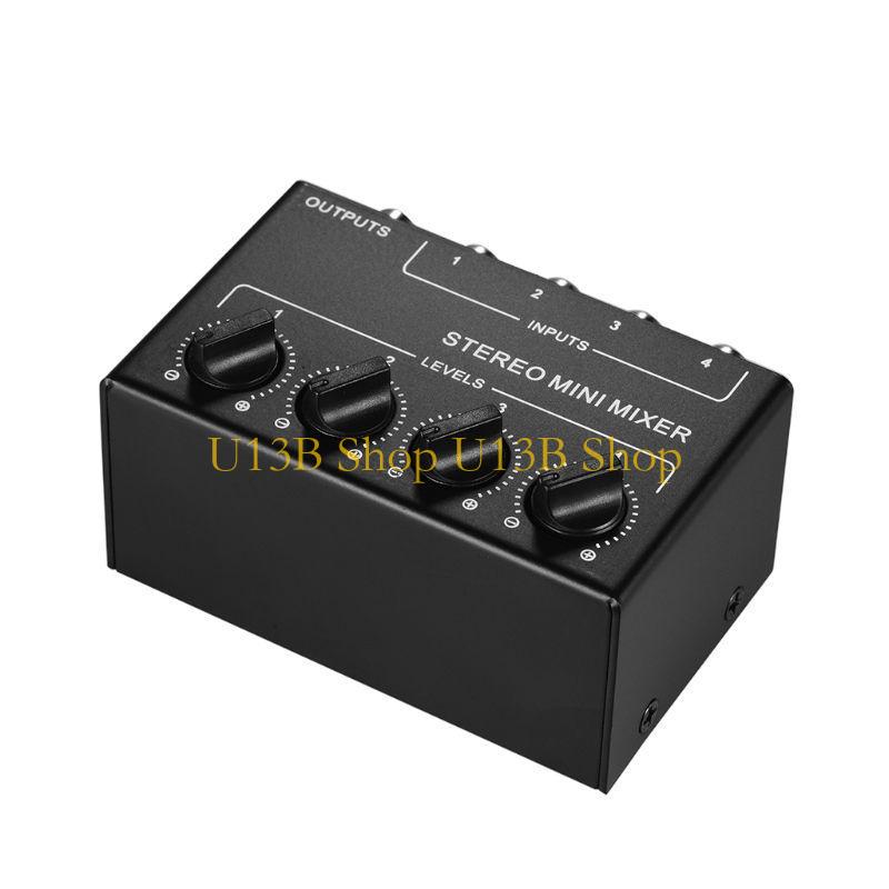 U13B 4-قناة السلبي خلاط صغير خ - مراجعة Audio And Music Splitter وسعره