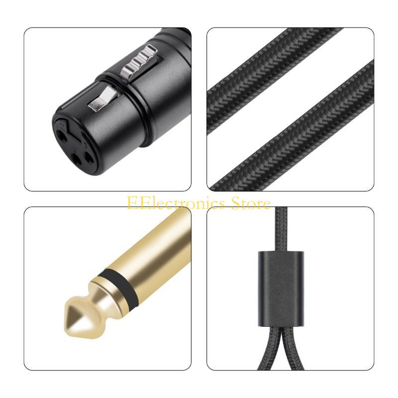 B03C أنثى 3Pin إلى 6.35 مللي م - مراجعة Audio And Music Splitter وسعره
