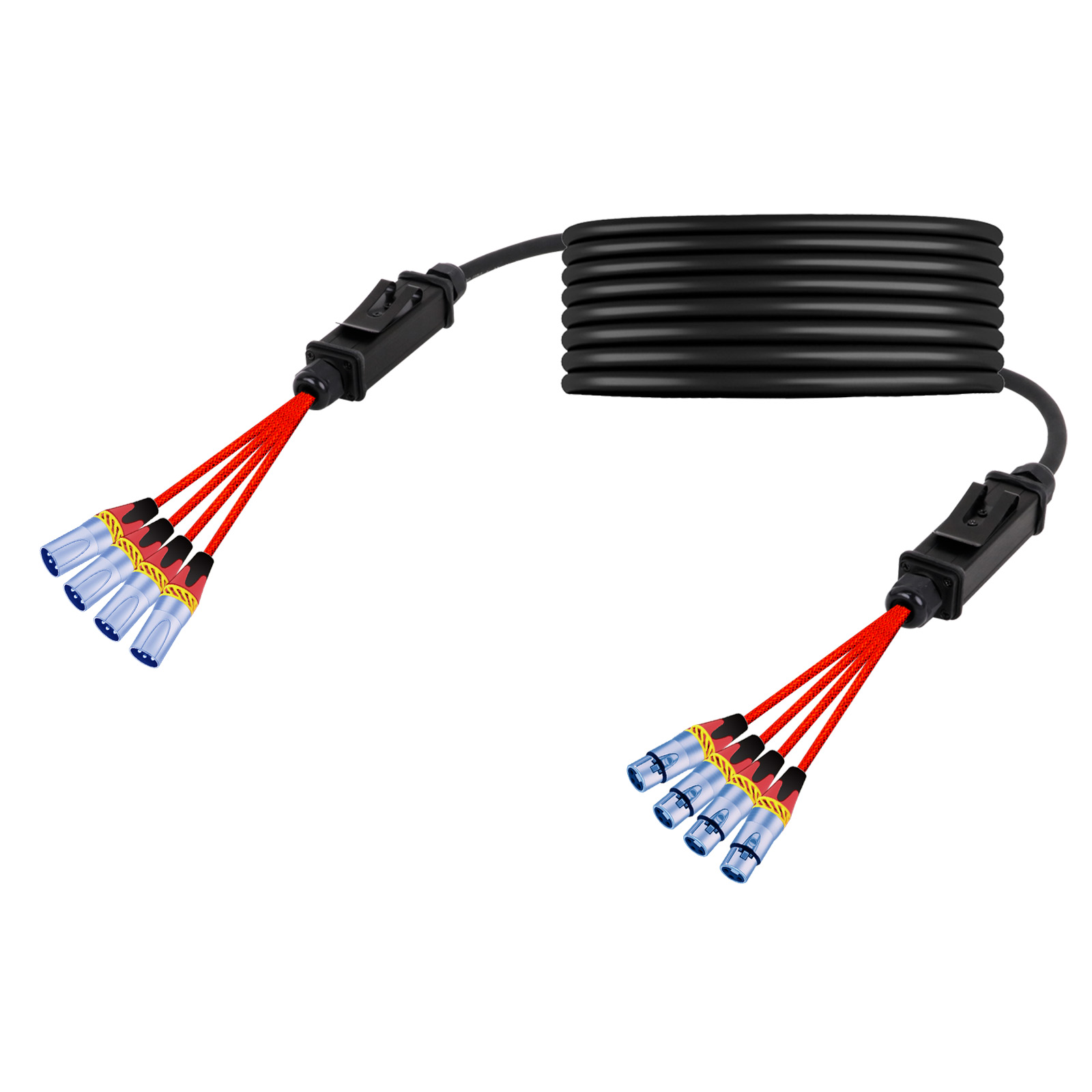 4 قناة المهنية متعددة الوسائط  - مراجعة Cable Xlr Balanced وسعره