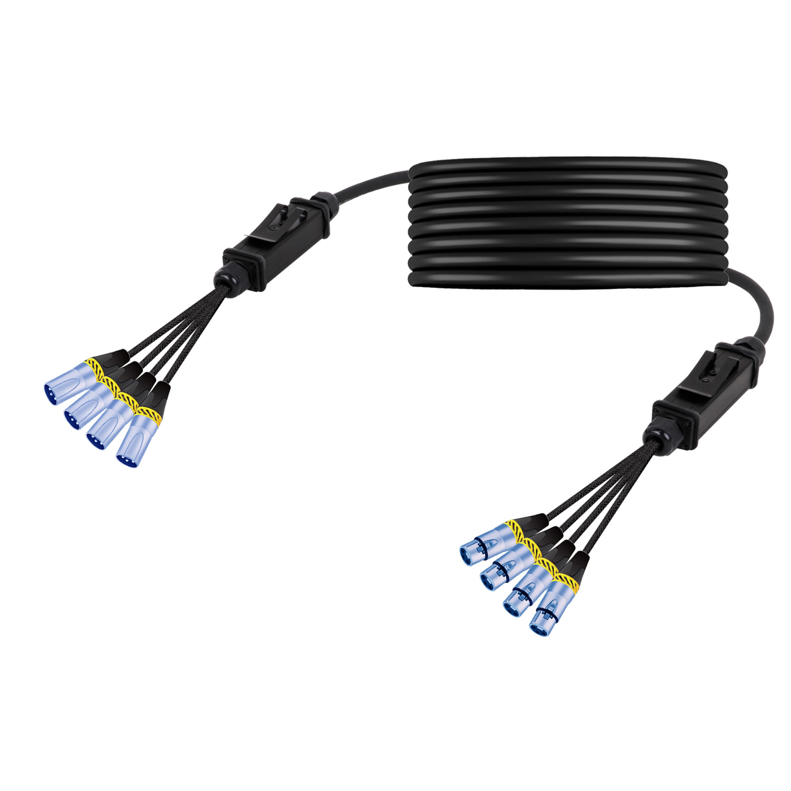 4 قناة المهنية متعددة الوسائط  - مراجعة Cable Xlr Balanced وسعره
