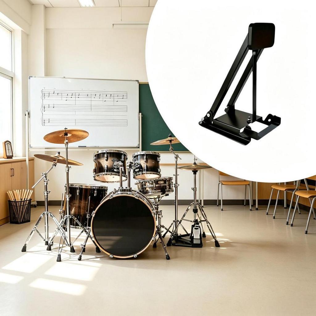 دواسة تدريب مبطنة مدمجة لطبل ا - مراجعة Drum Practice Pad وسعره
