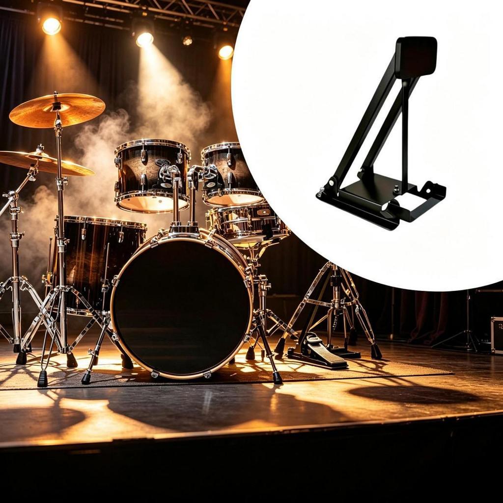 دواسة تدريب مبطنة مدمجة لطبل ا - مراجعة Drum Practice Pad وسعره