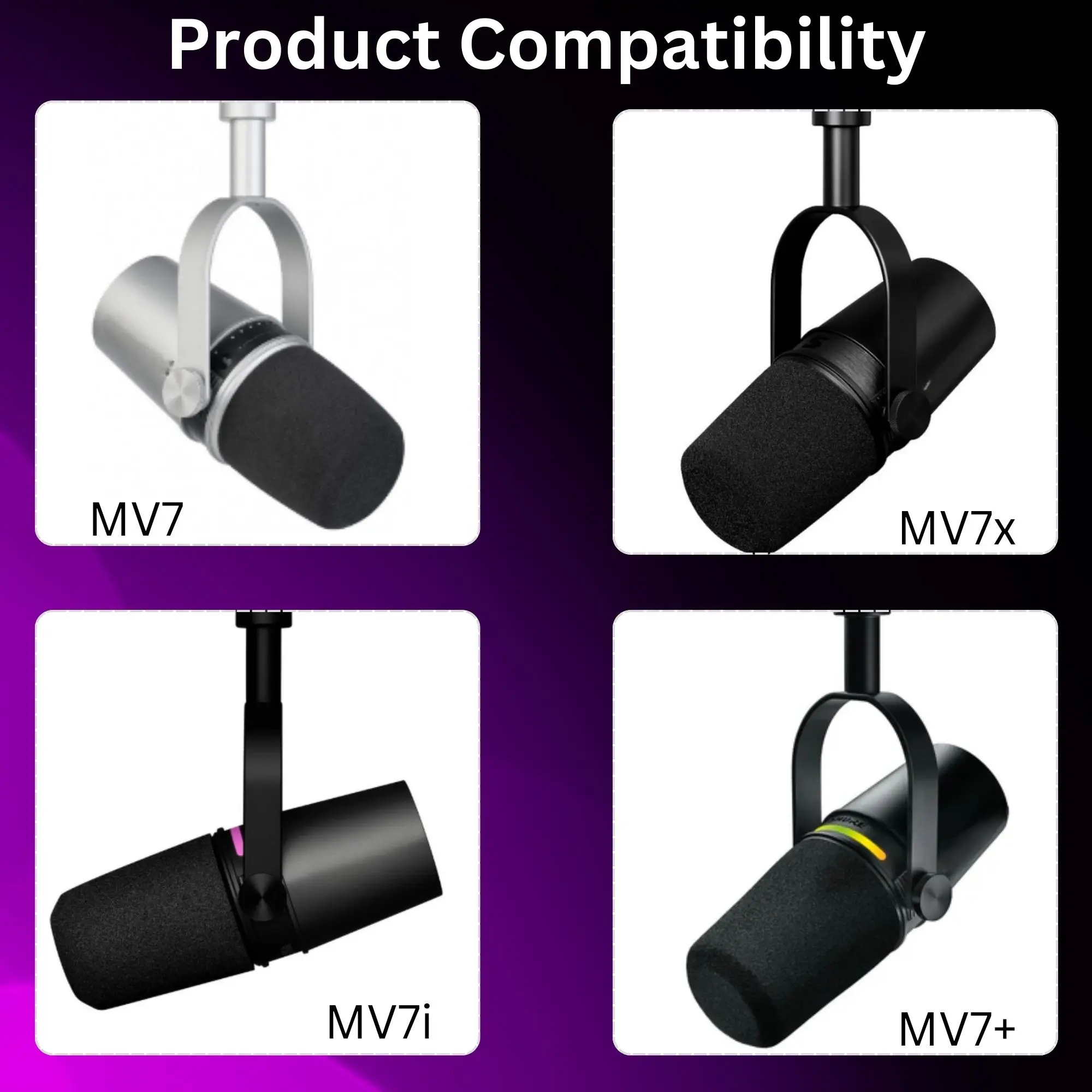 غطاء رغوي للميكروفون MV7 من شو - مراجعة Shure Mic Sm7B وسعره