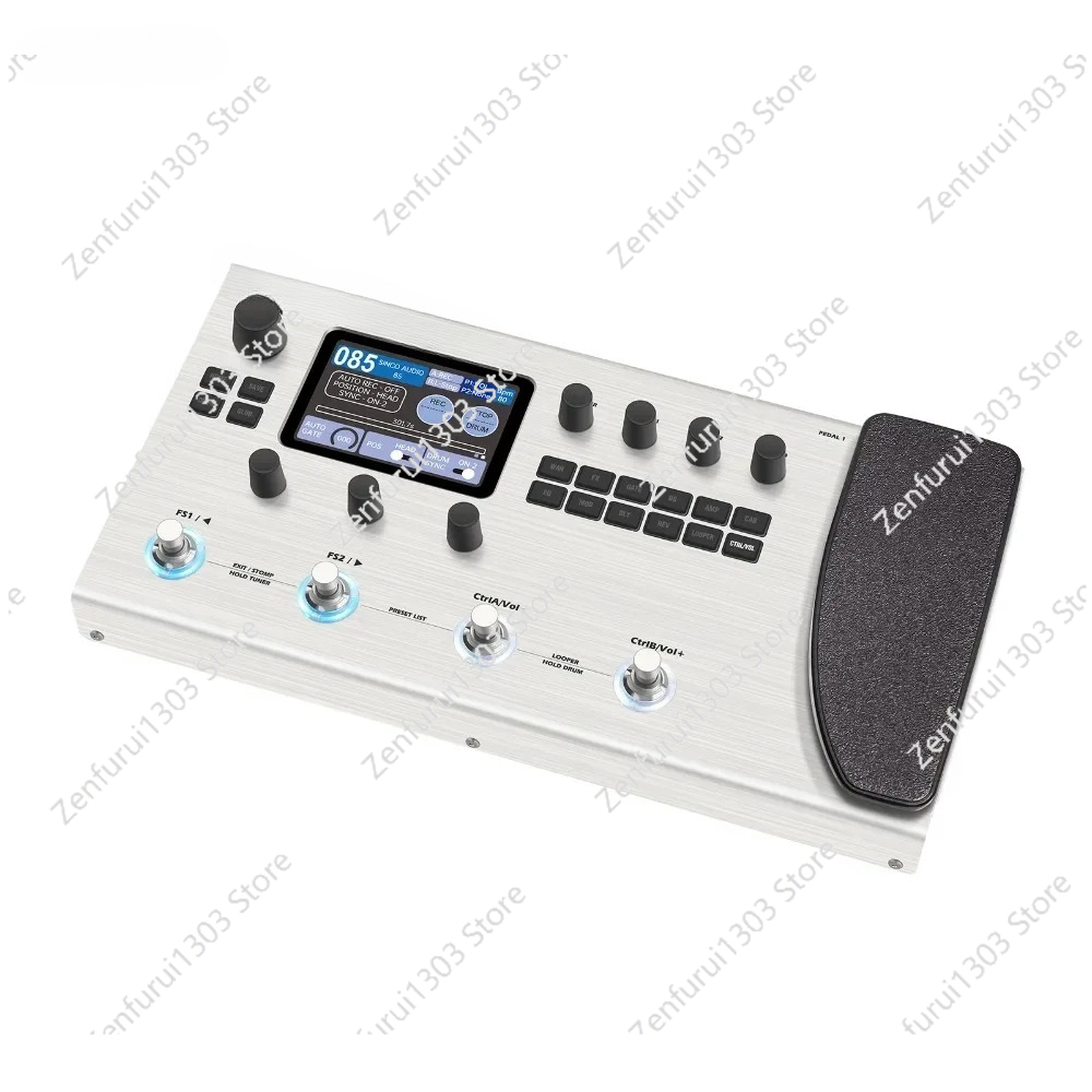 M-VAVE MK-300 دواسة جيتار/جهير - مراجعة Looper Pedal Guitar وسعره