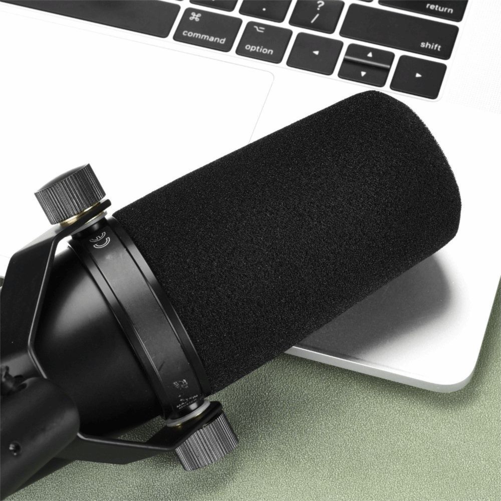 غطاء ميكروفون بديل من الإسفنج  - مراجعة Shure Mic Sm7B وسعره