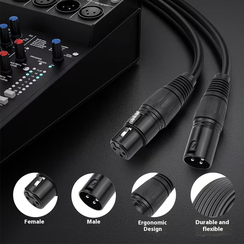 كابل صوت متوازن XLR، كابل صوت  - مراجعة Cable Xlr Balanced وسعره