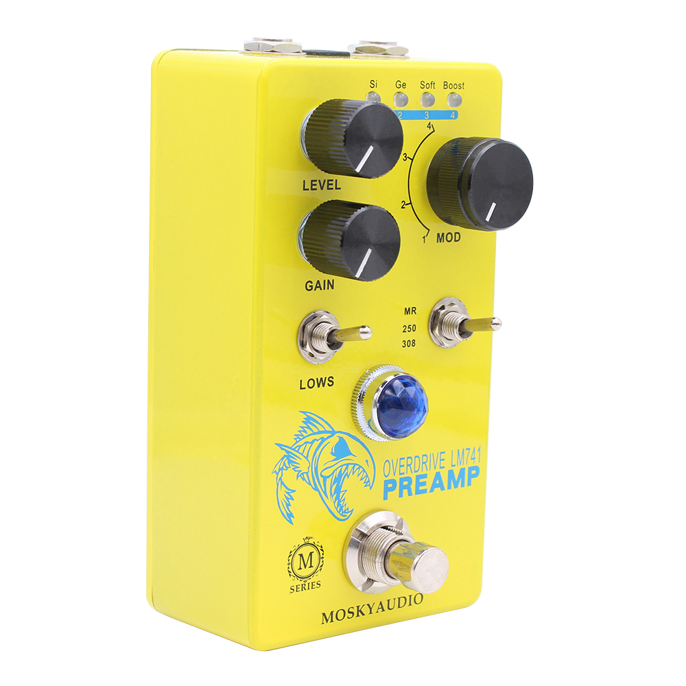 4.preampa دواسة الغيتار ، تشوي - مراجعة Looper Pedal Guitar وسعره