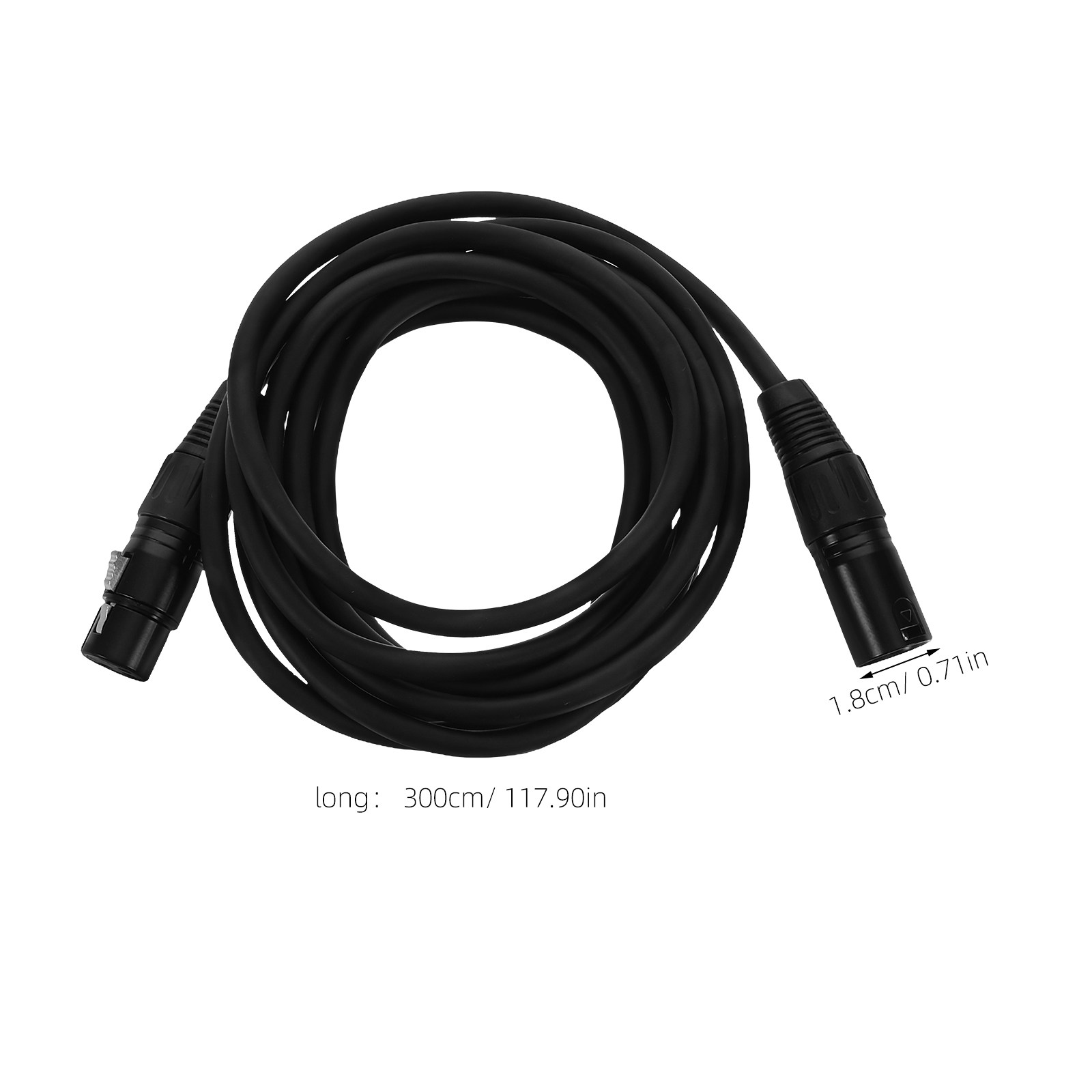 كابل XLR ذكر إلى أنثى، كابل مي - مراجعة Cable Xlr Balanced وسعره