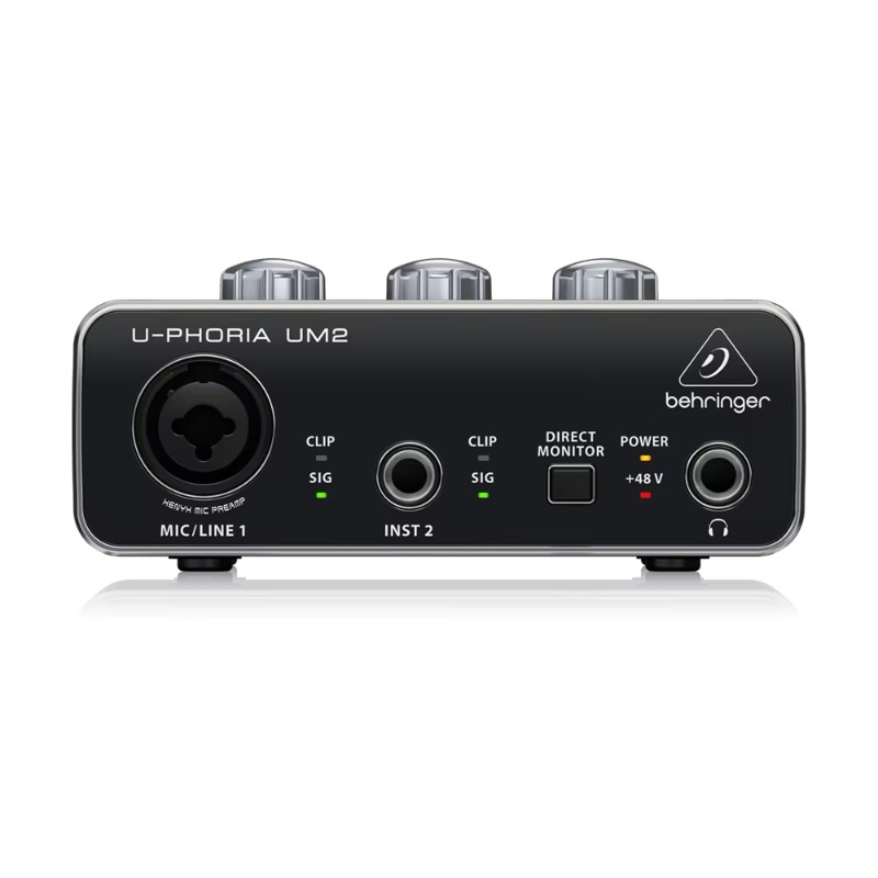 بطاقة صوت Behringer U-Phoria U - مراجعة Audio Music Sound وسعره