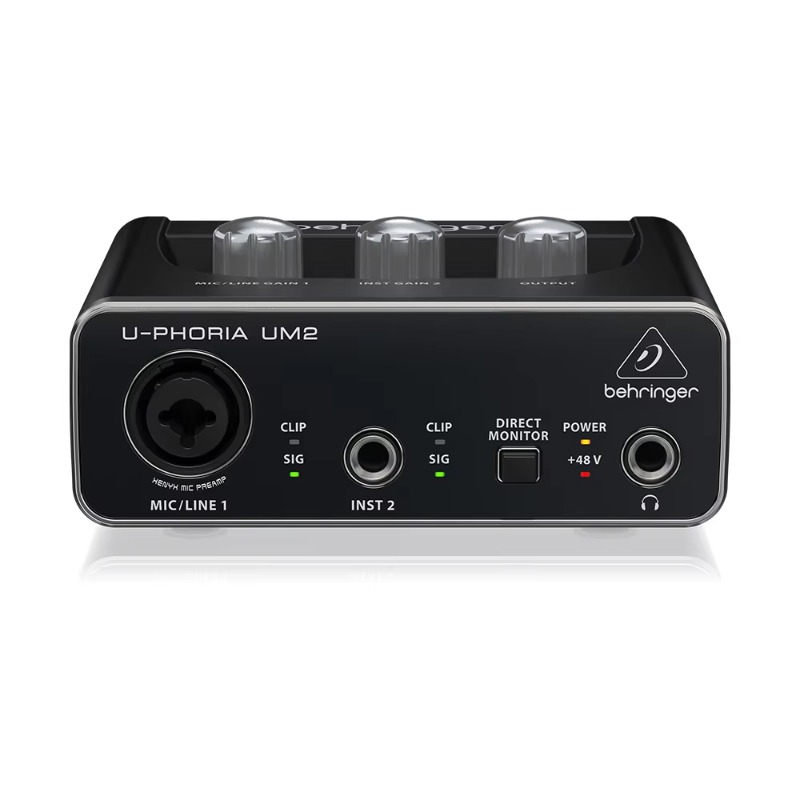 بطاقة صوت Behringer U-Phoria U - مراجعة Audio Music Sound وسعره