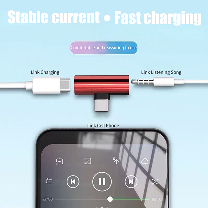 محولات معدنية من نوع USB-C إلى - مراجعة Audio And Music Splitter وسعره