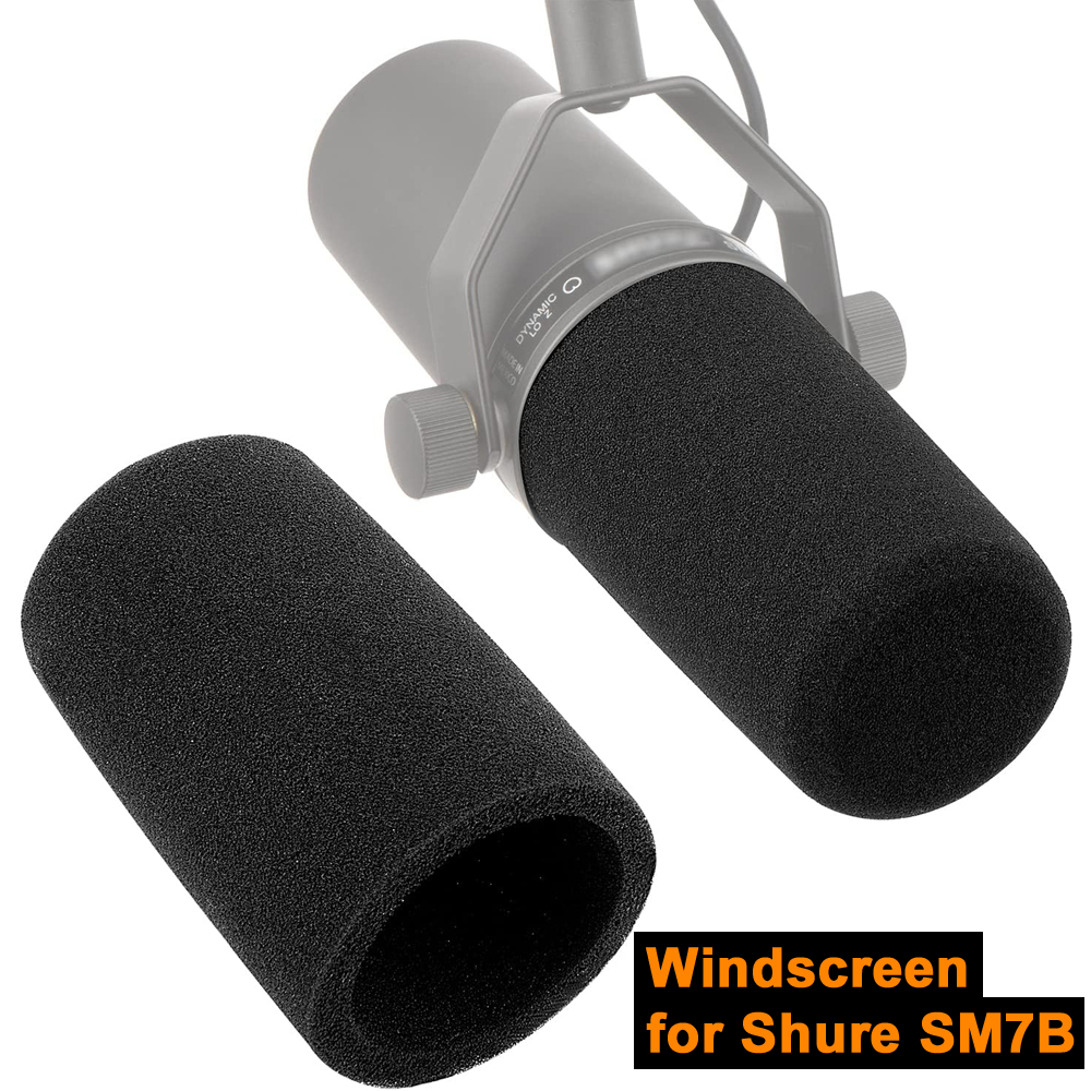1 قطعة/2 قطعة الزجاج الأمامي ل - مراجعة Shure Mic Sm7B وسعره