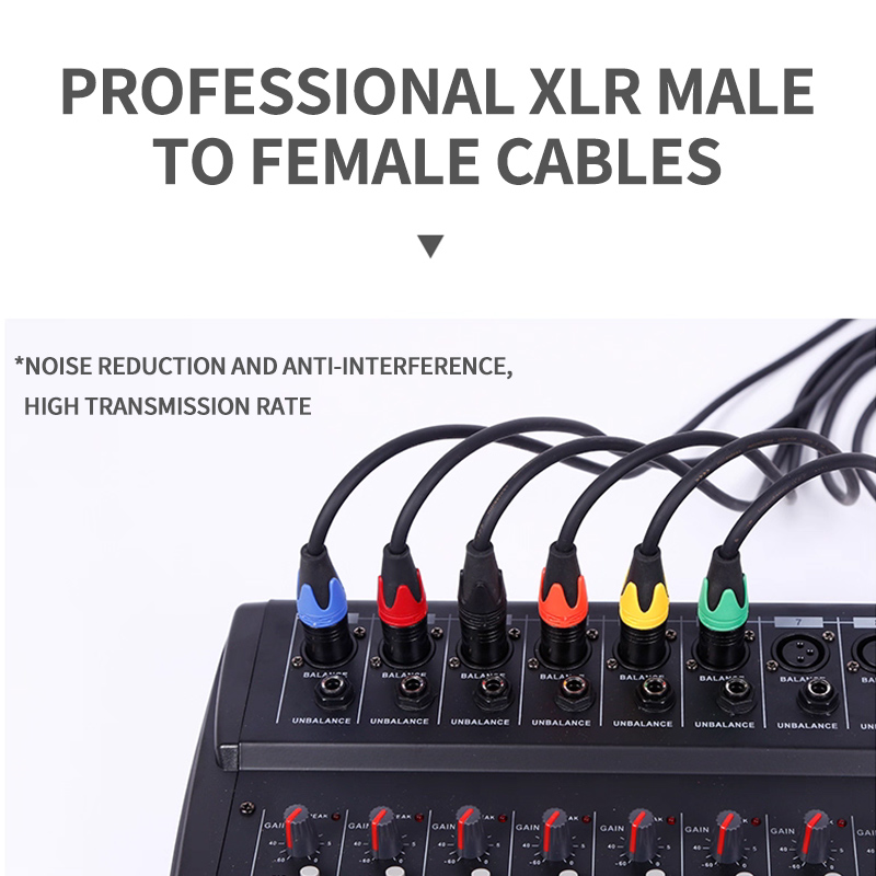 كابل ميكروفون XLR ثلاثي الأسنا - مراجعة Cable Xlr Balanced وسعره