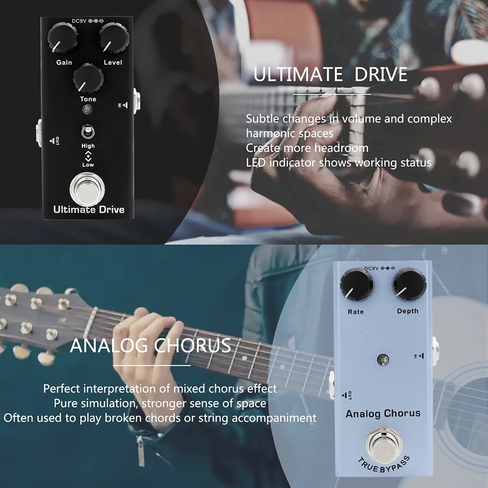 دواسة جيتار كهربائي متعددة الو - مراجعة Looper Pedal Guitar وسعره