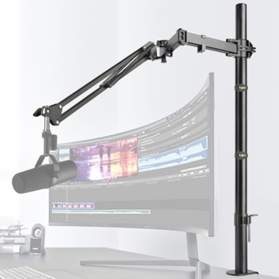 حامل ميكروفون قابل للتعديل، حا - مراجعة Shure Mic Sm7B وسعره