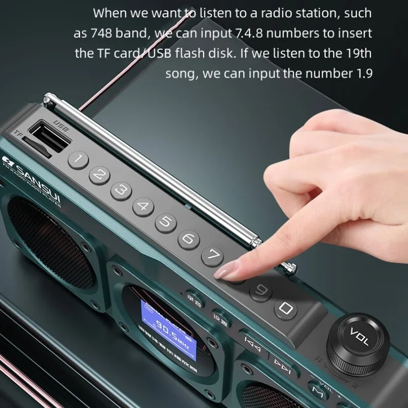 المحمولة F28 راديو FM مرحبا فا - مراجعة Audio Music Apple وسعره