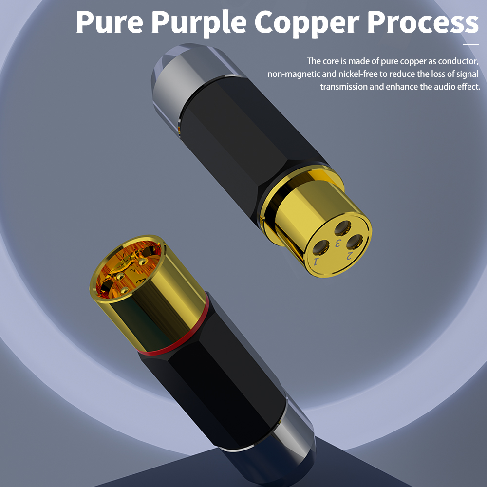 محول XLR من النحاس النقي من Mo - مراجعة Cable Xlr Balanced وسعره