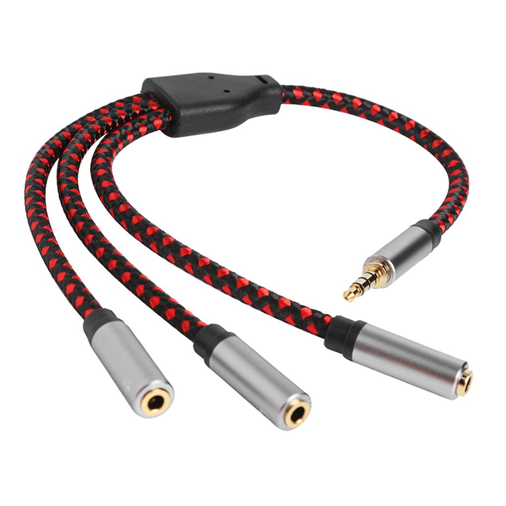 كابل صوت Aux Splitter 3.5 ملم  - مراجعة Audio And Music Splitter وسعره