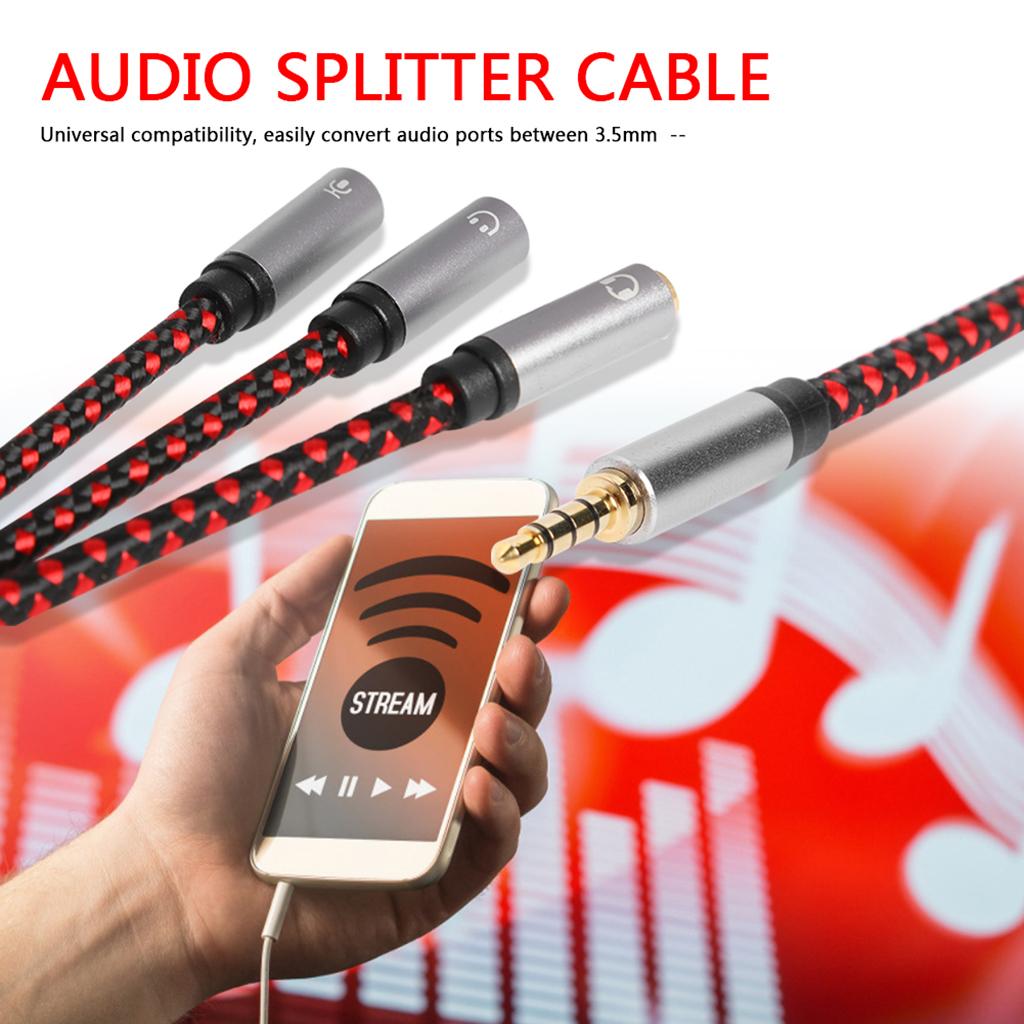 كابل صوت Aux Splitter 3.5 ملم  - مراجعة Audio And Music Splitter وسعره