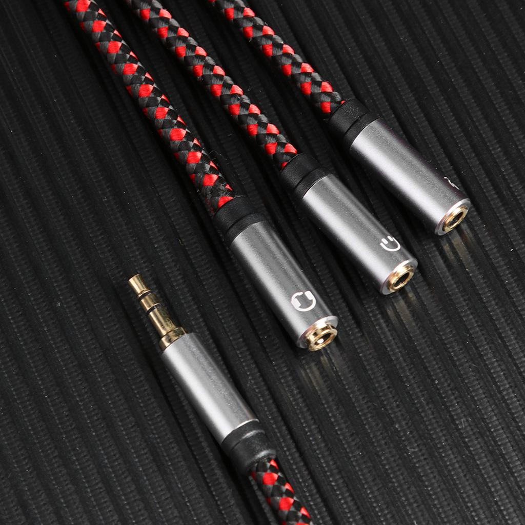 كابل صوت Aux Splitter 3.5 ملم  - مراجعة Audio And Music Splitter وسعره