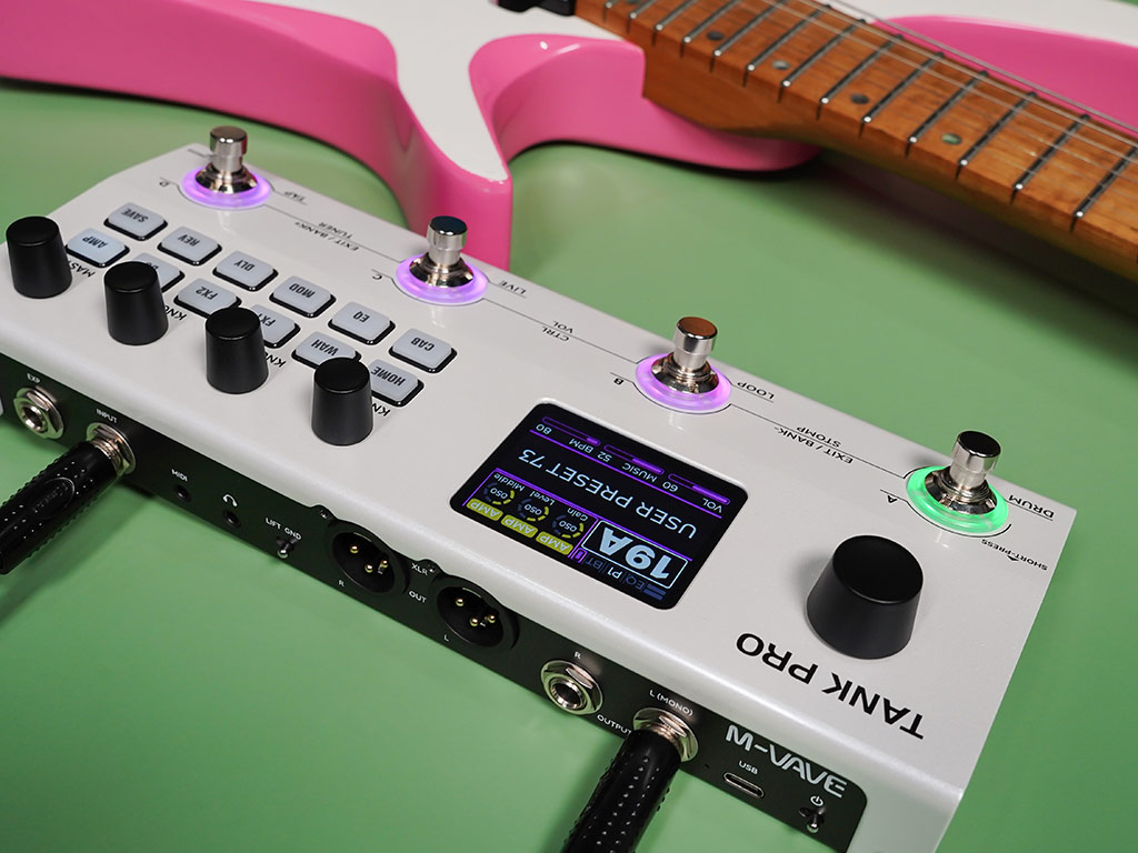 معالج تأثيرات متعددة M VAVE TA - مراجعة Looper Pedal Guitar وسعره
