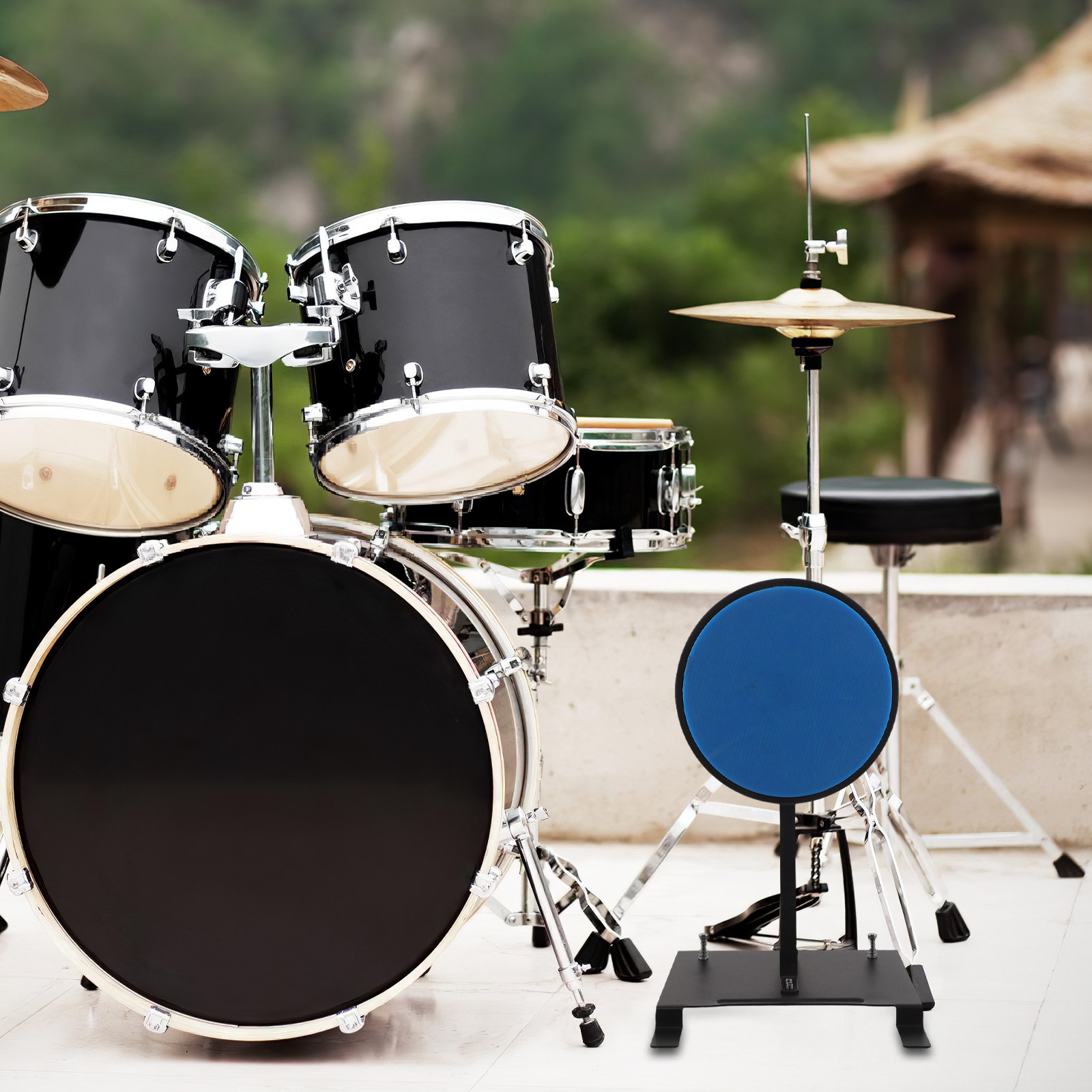 وسادة تدريب طبلية لتقليل الضوض - مراجعة Drum Practice Pad وسعره