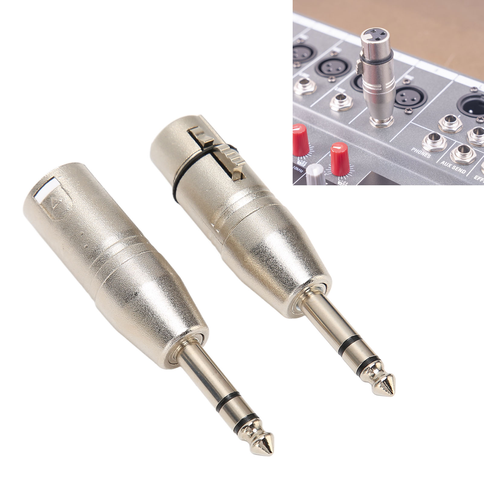 2 قطعة 1/4 بوصة TRS إلى XLR مح - مراجعة Cable Xlr Balanced وسعره