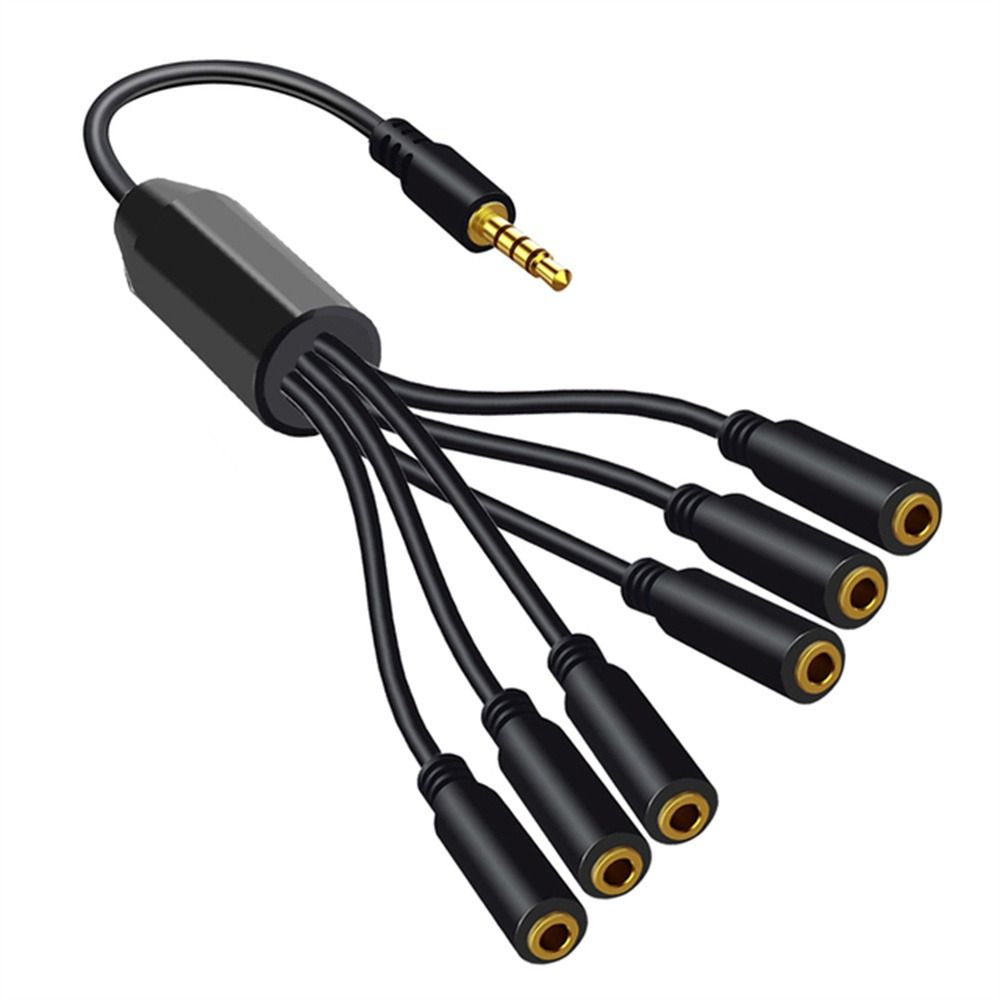 كابل تقسيم صوت ستريو 3.5 ملم ب - مراجعة Audio And Music Splitter وسعره